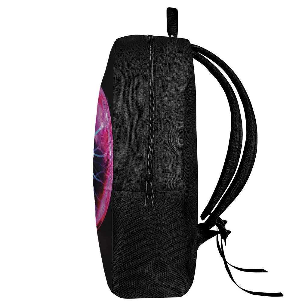 Plasma Ball Print 17 Inch Backpack