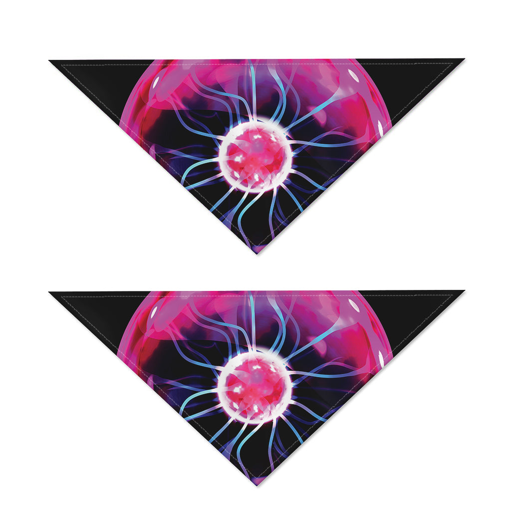 Plasma Ball Print Dog Bandana