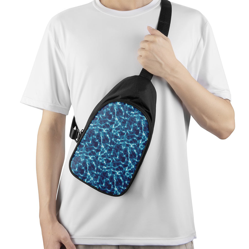 Plasma Energy Print Chest Bag