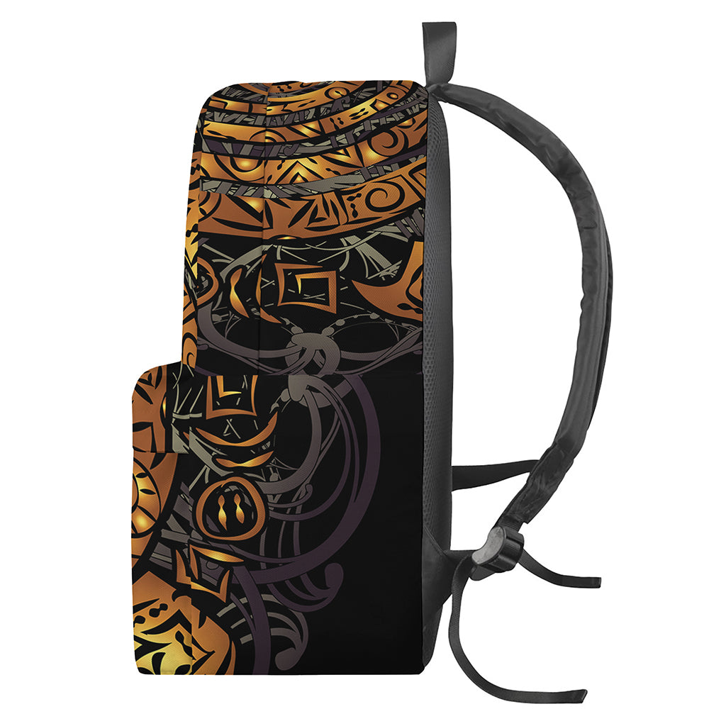 Polynesian Sea Turtle Print Backpack