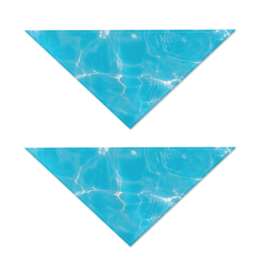 Pool Water Surface Print Dog Bandana
