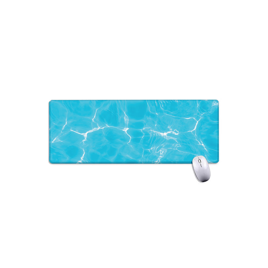 Pool Water Surface Print Extended Mouse Pad