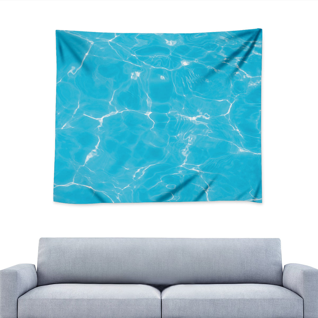 Pool Water Surface Print Tapestry