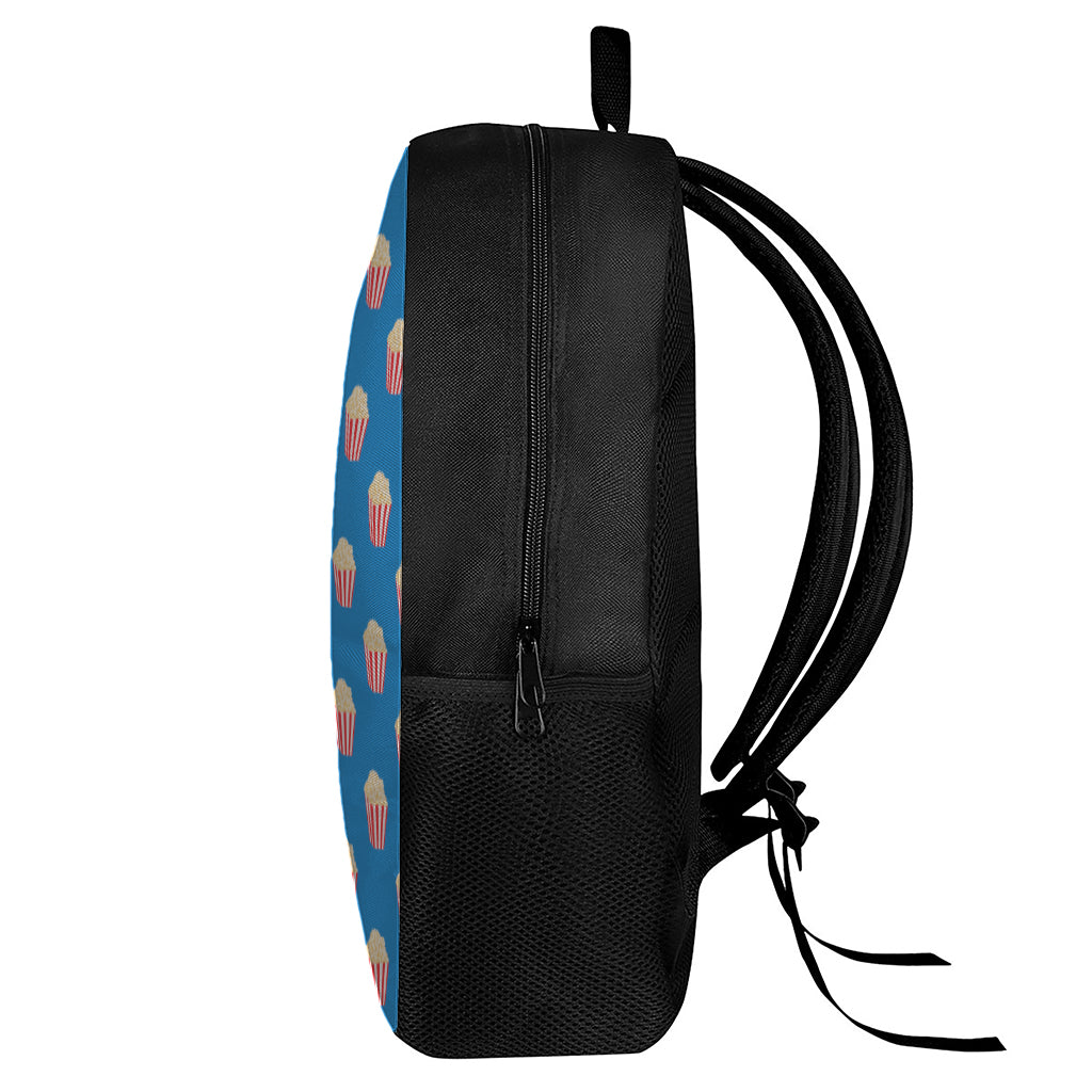 Popcorn Box Pattern Print 17 Inch Backpack