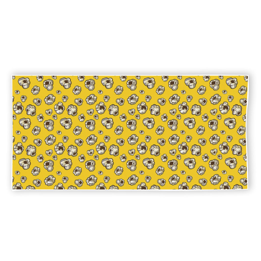 Popcorn Pattern Print Beach Towel