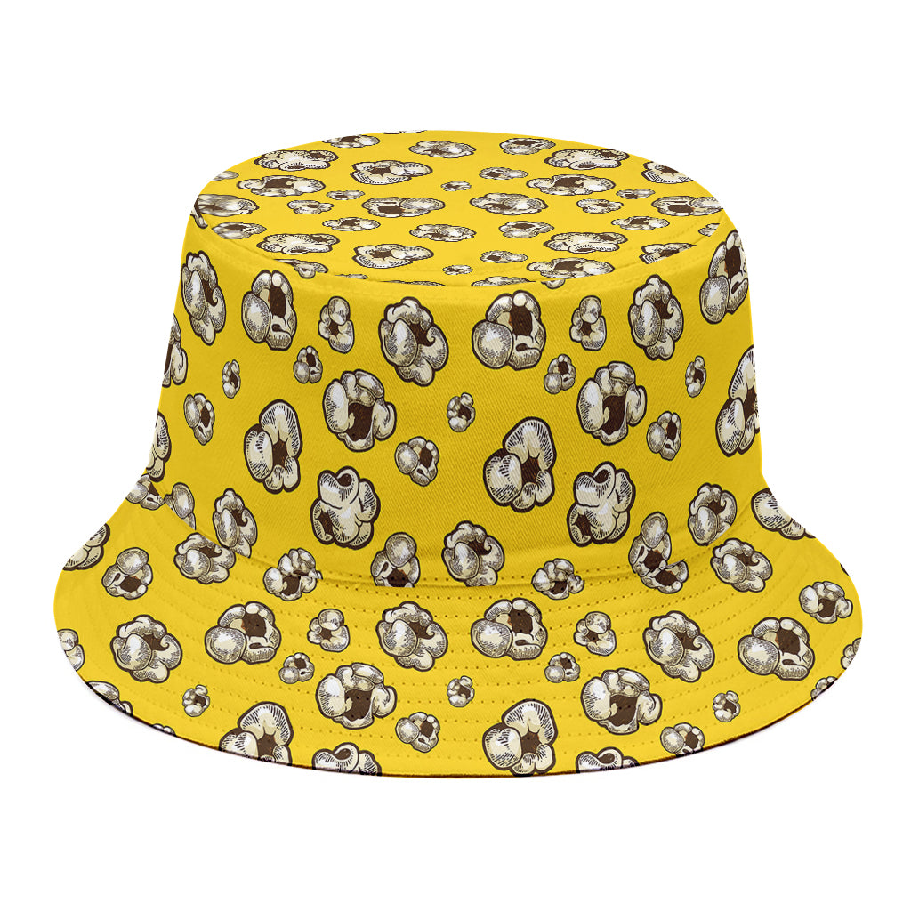 Popcorn Pattern Print Bucket Hat