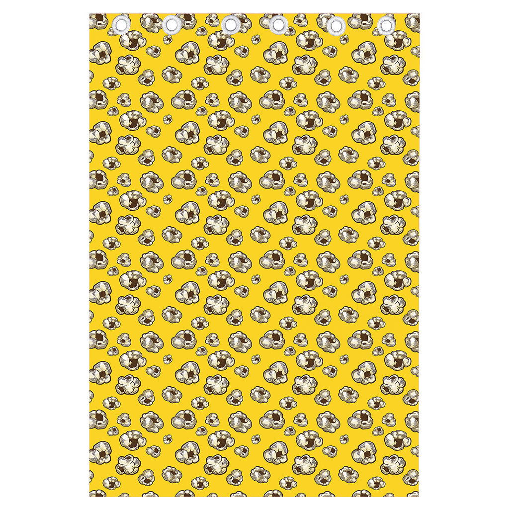 Popcorn Pattern Print Curtain