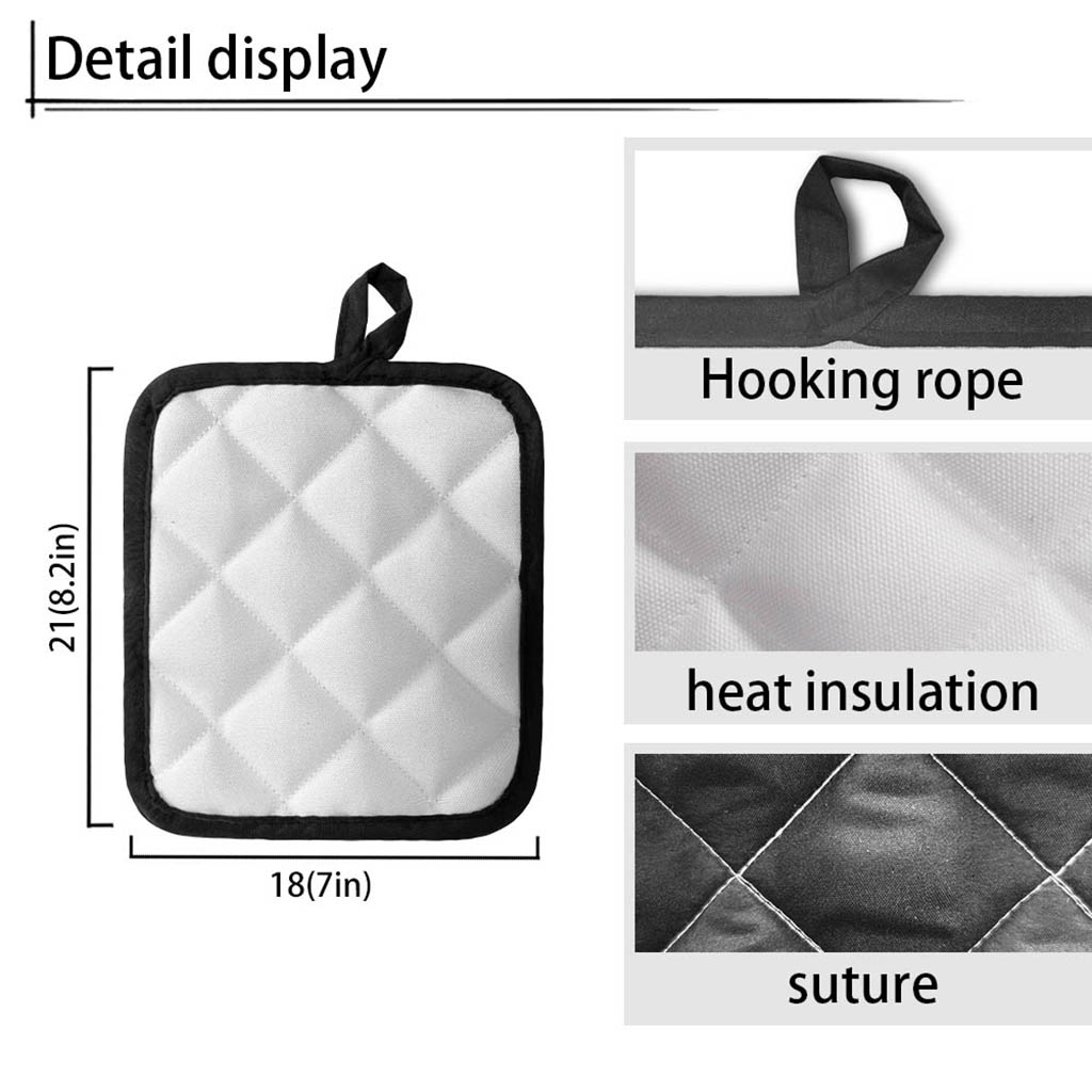 Military Guns Pattern Print Pot Holders