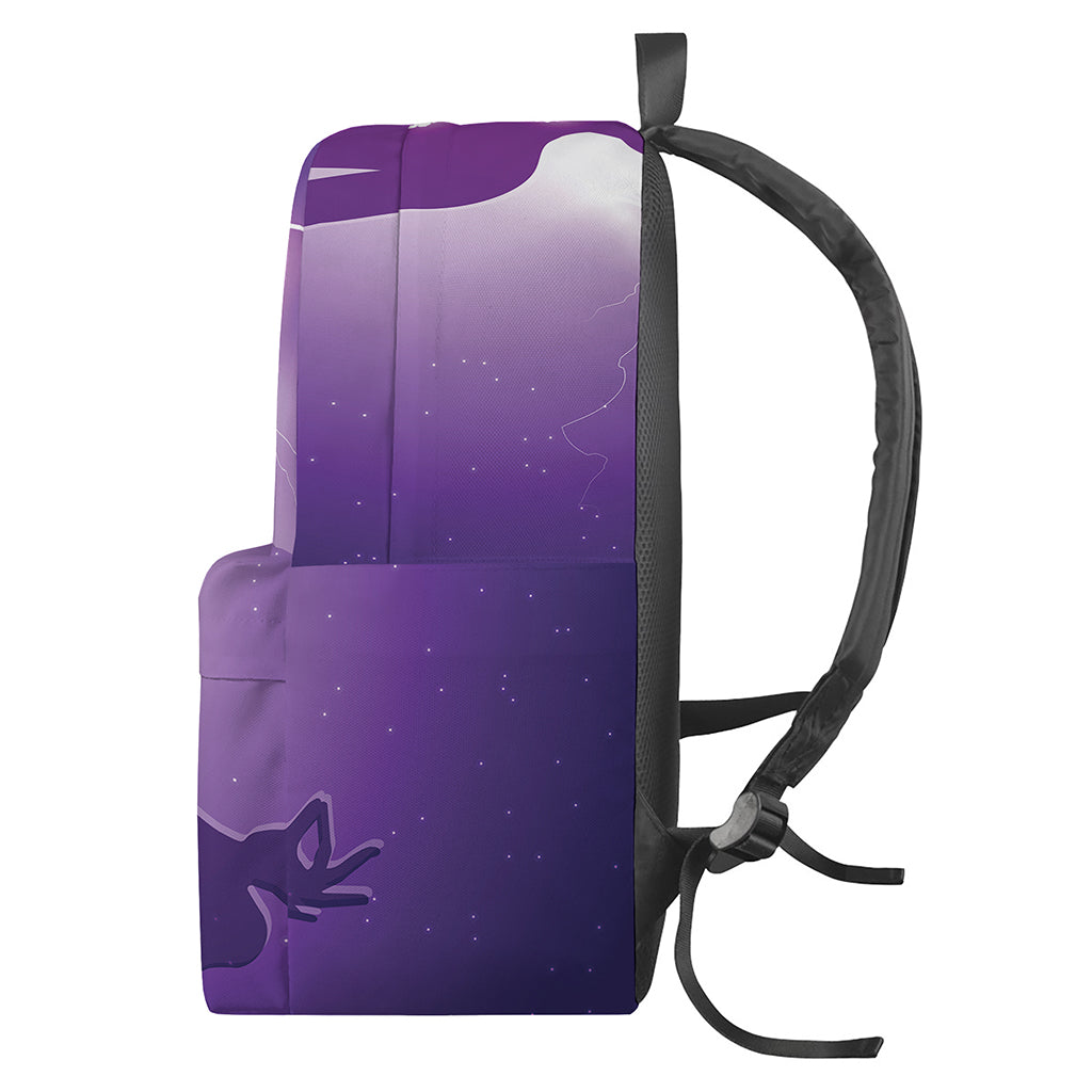 Power Of Seven Chakras Print Backpack