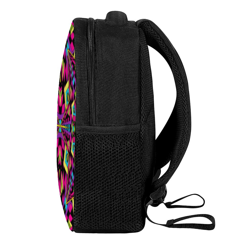 Psychedelic Ethnic Trippy Print Casual Backpack