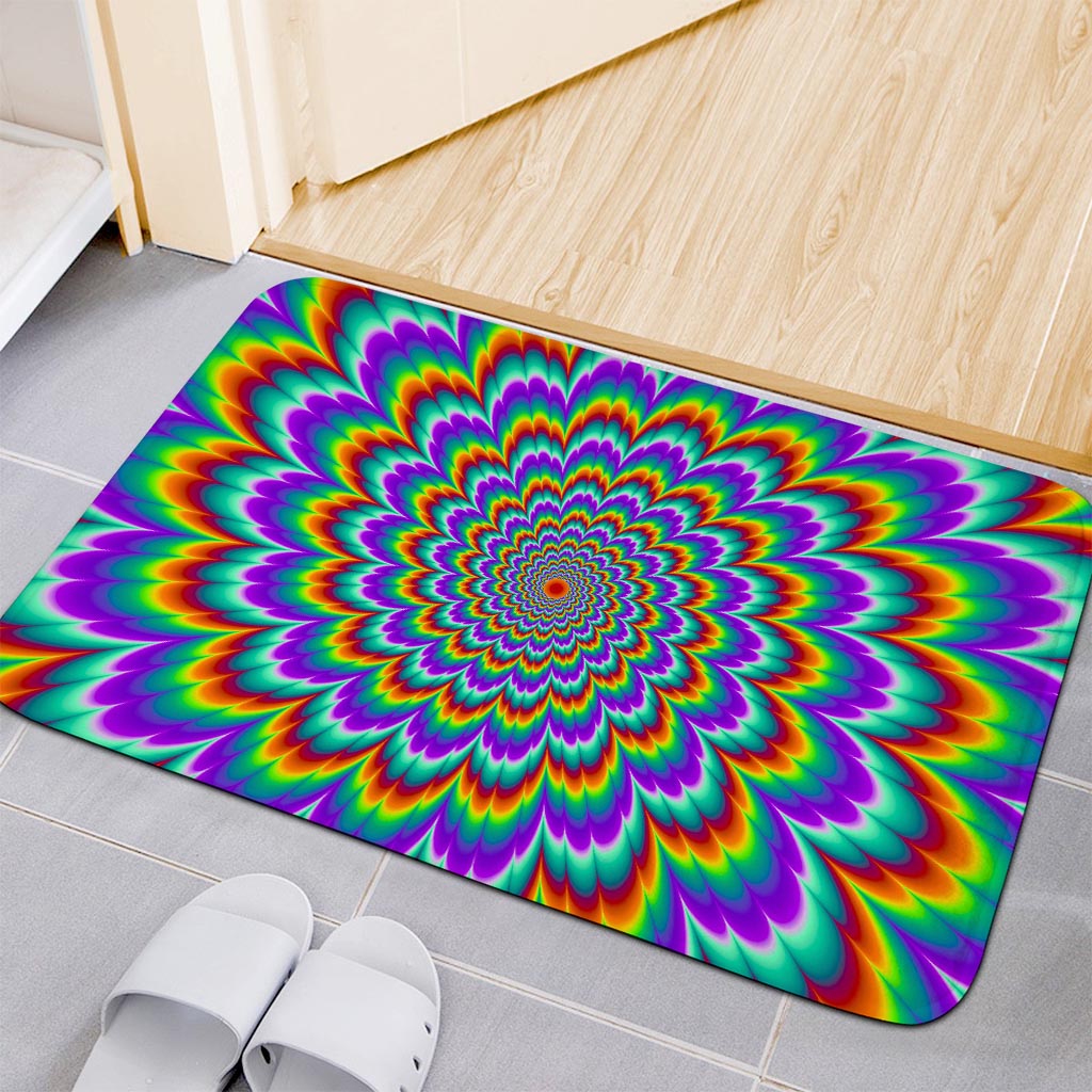 Geometric Graffiti Psychedelic Door Mat
