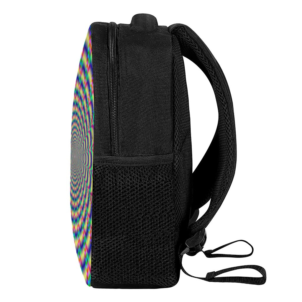 Psychedelic Explosion Optical Illusion Casual Backpack