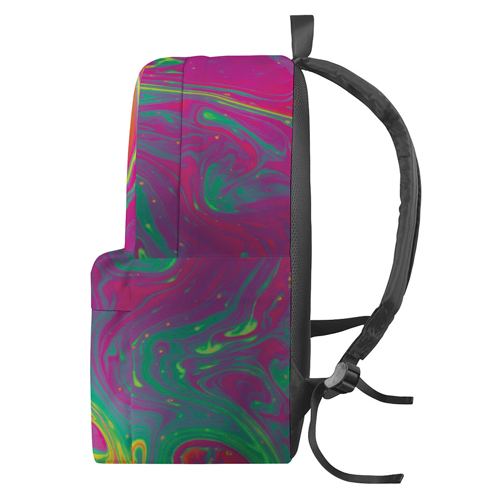 Psychedelic Formed Print Backpack