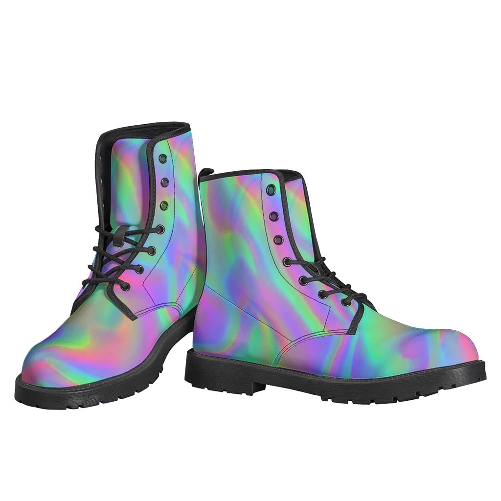 Psychedelic Holographic Trippy Print Backpack
