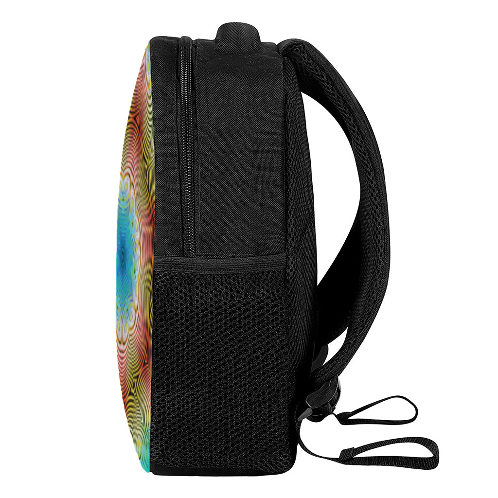 Psychedelic Kaleidoscope Print Casual Backpack