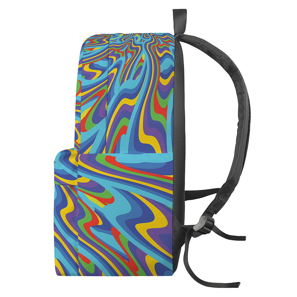 Psychedelic Print Backpack
