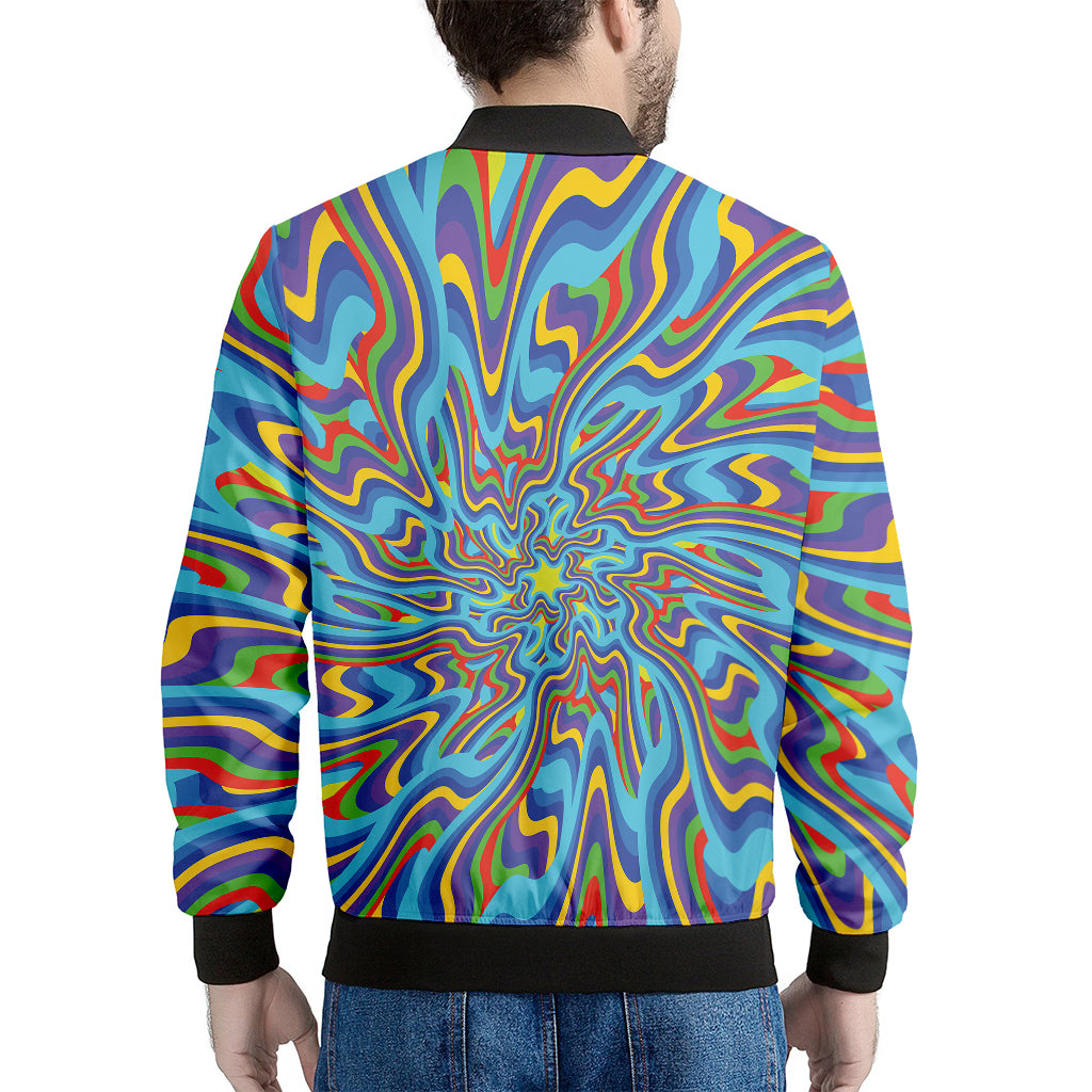 Psychedelic Print Men's Bomber Jacket