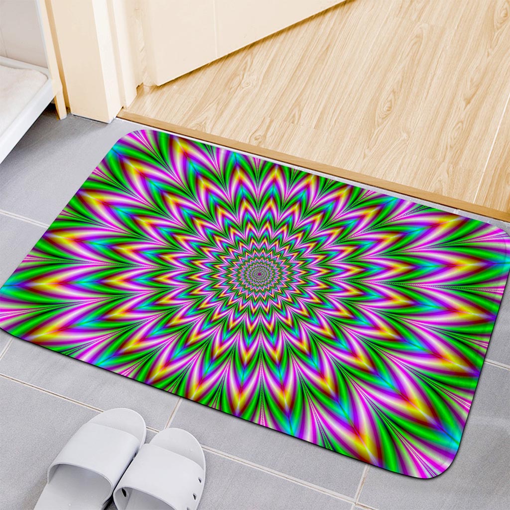 Geometric Graffiti Psychedelic Door Mat main image 1