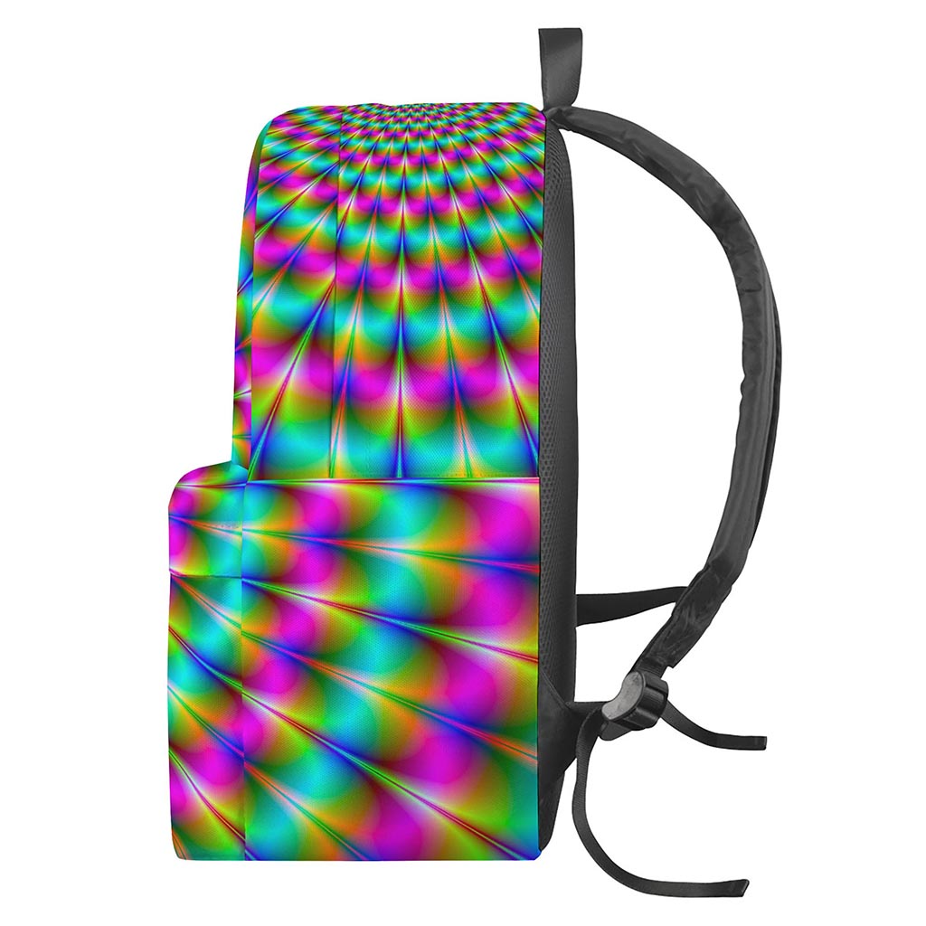 Psychedelic Rave Optical Illusion Backpack
