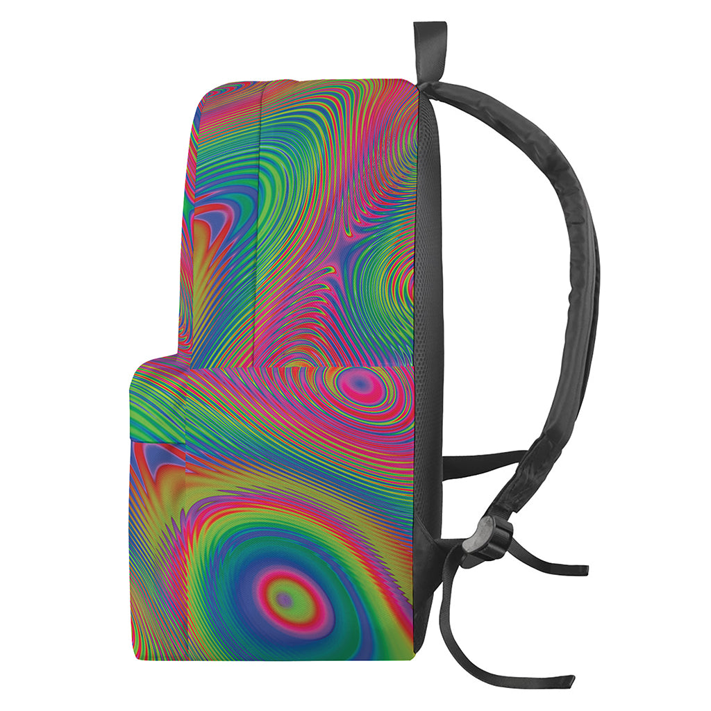 Psychedelic Rave Print Backpack