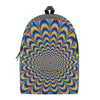 Psychedelic Wave Optical Illusion Backpack