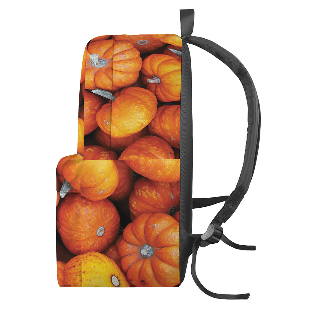 Pumpkin Print Backpack