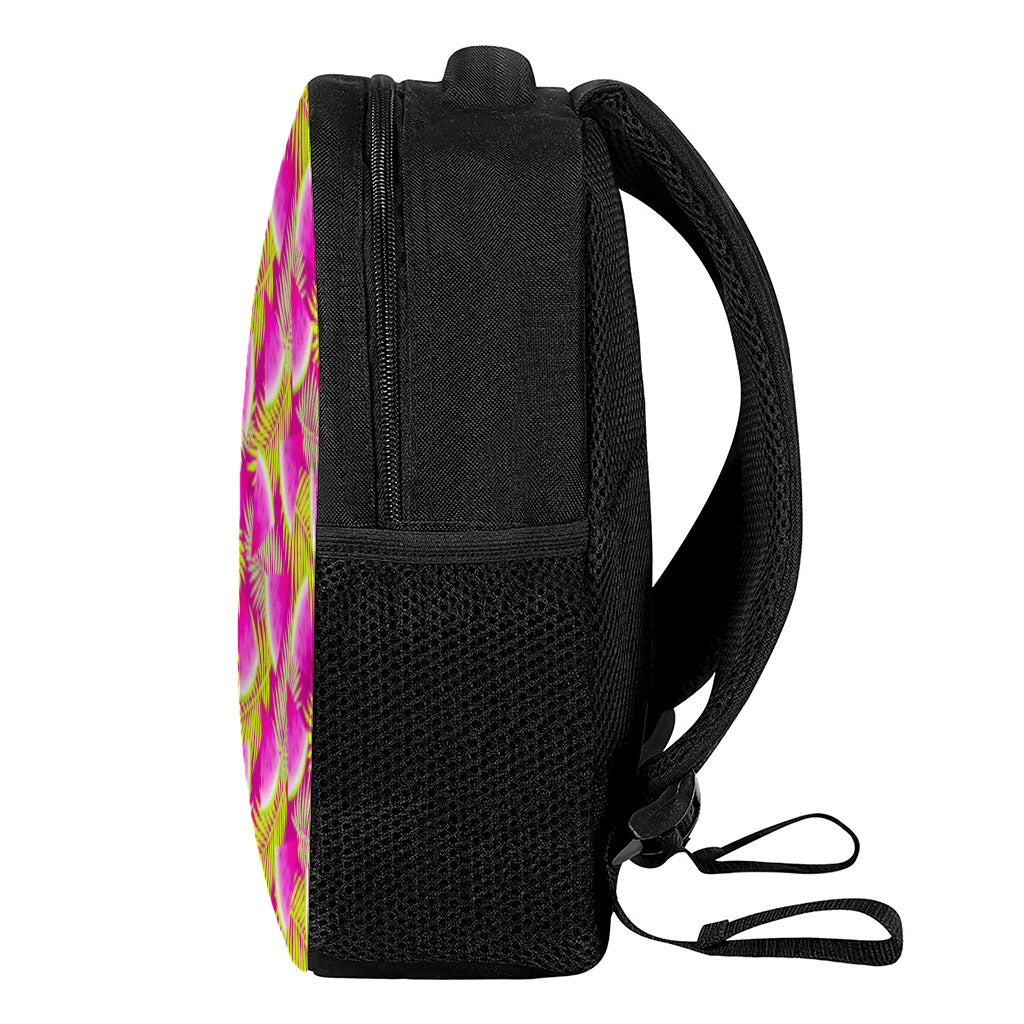 Purple Tropical Watermelon Pattern Print Casual Backpack