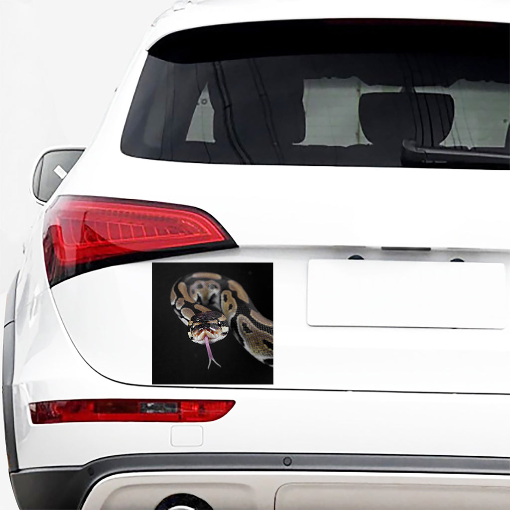 Python Snake Print Car Sticker