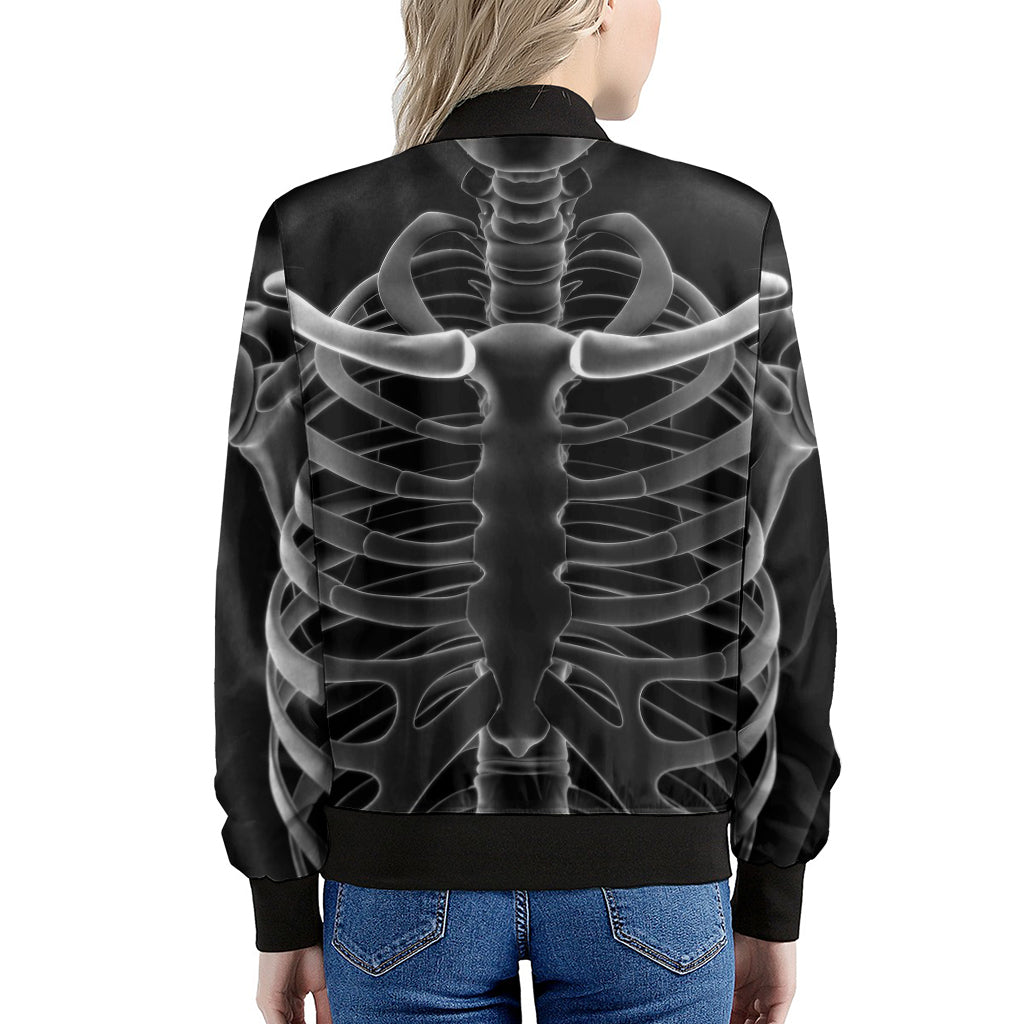 Radiologist X-Ray Film Print Women's Bomber Jacket