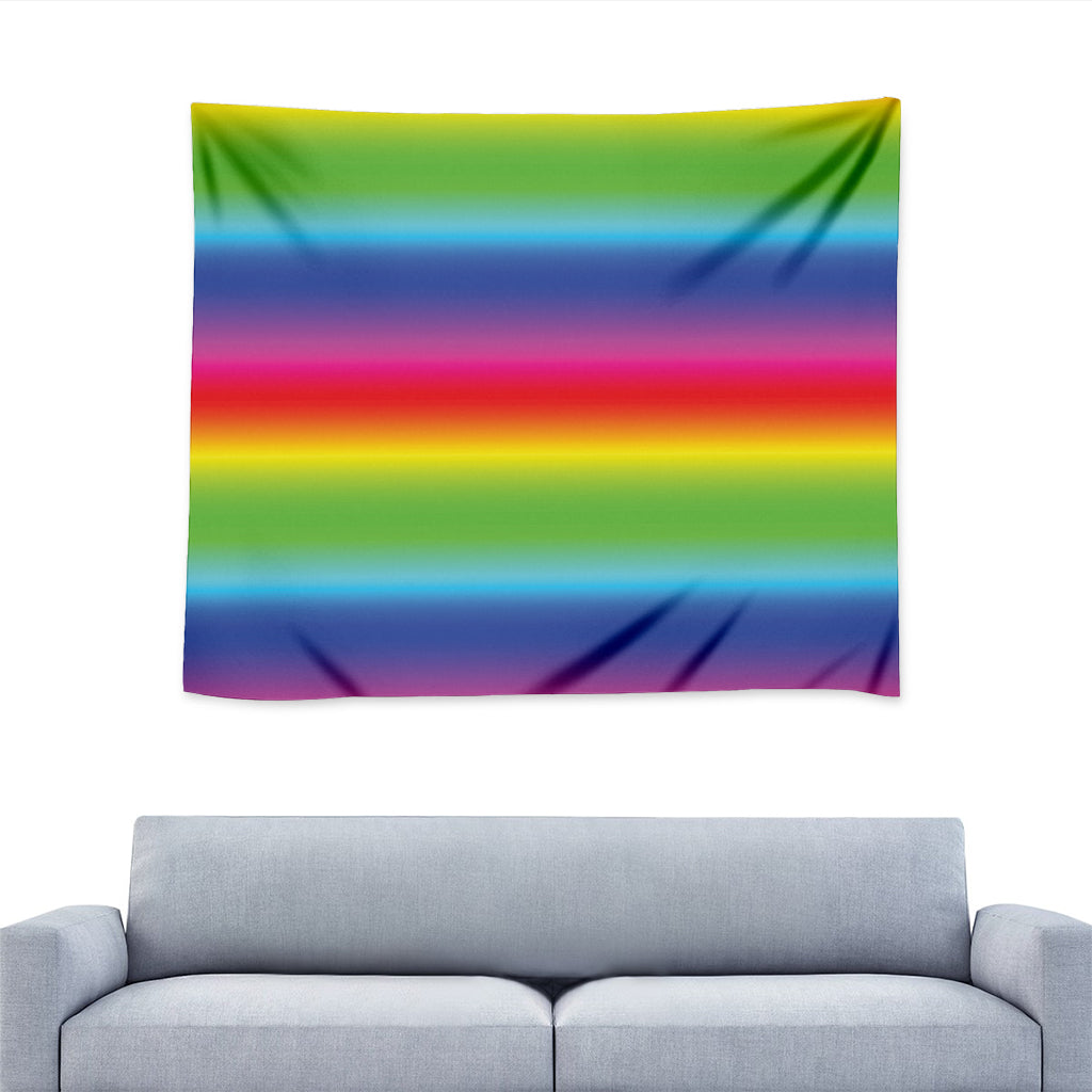 Rainbow Print Tapestry