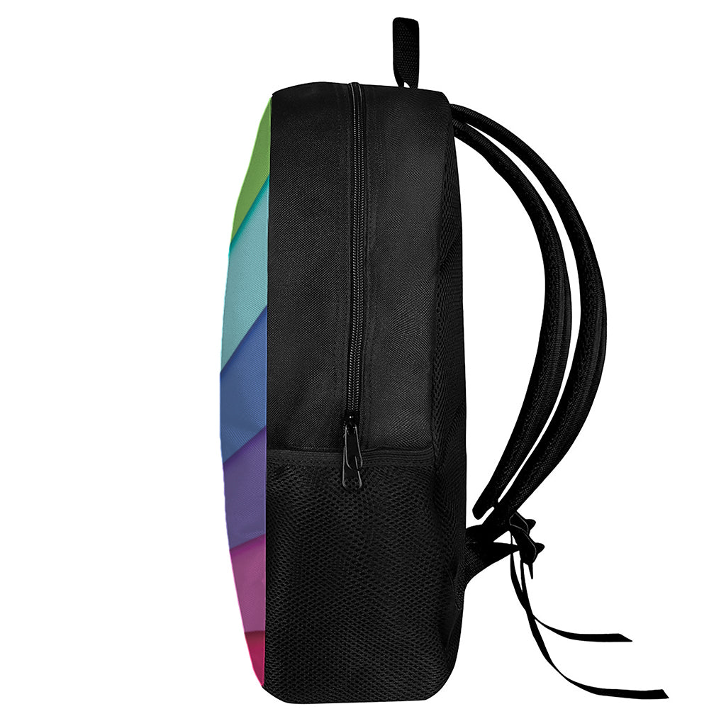 Rainbow Shades Print 17 Inch Backpack