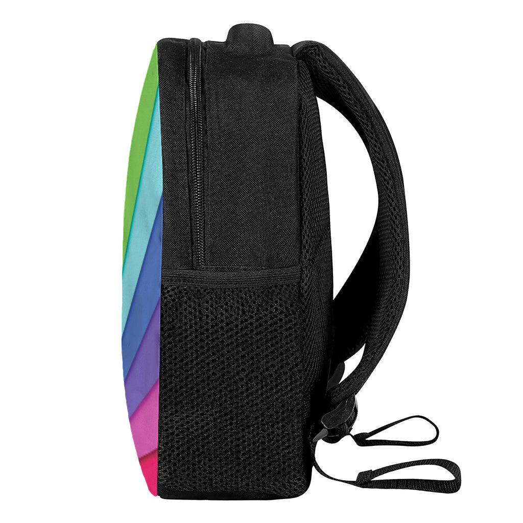 Rainbow Shades Print Casual Backpack