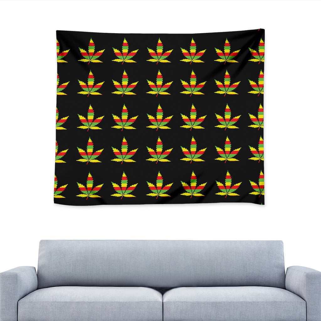 Rasta Flag Pattern Print Tapestry