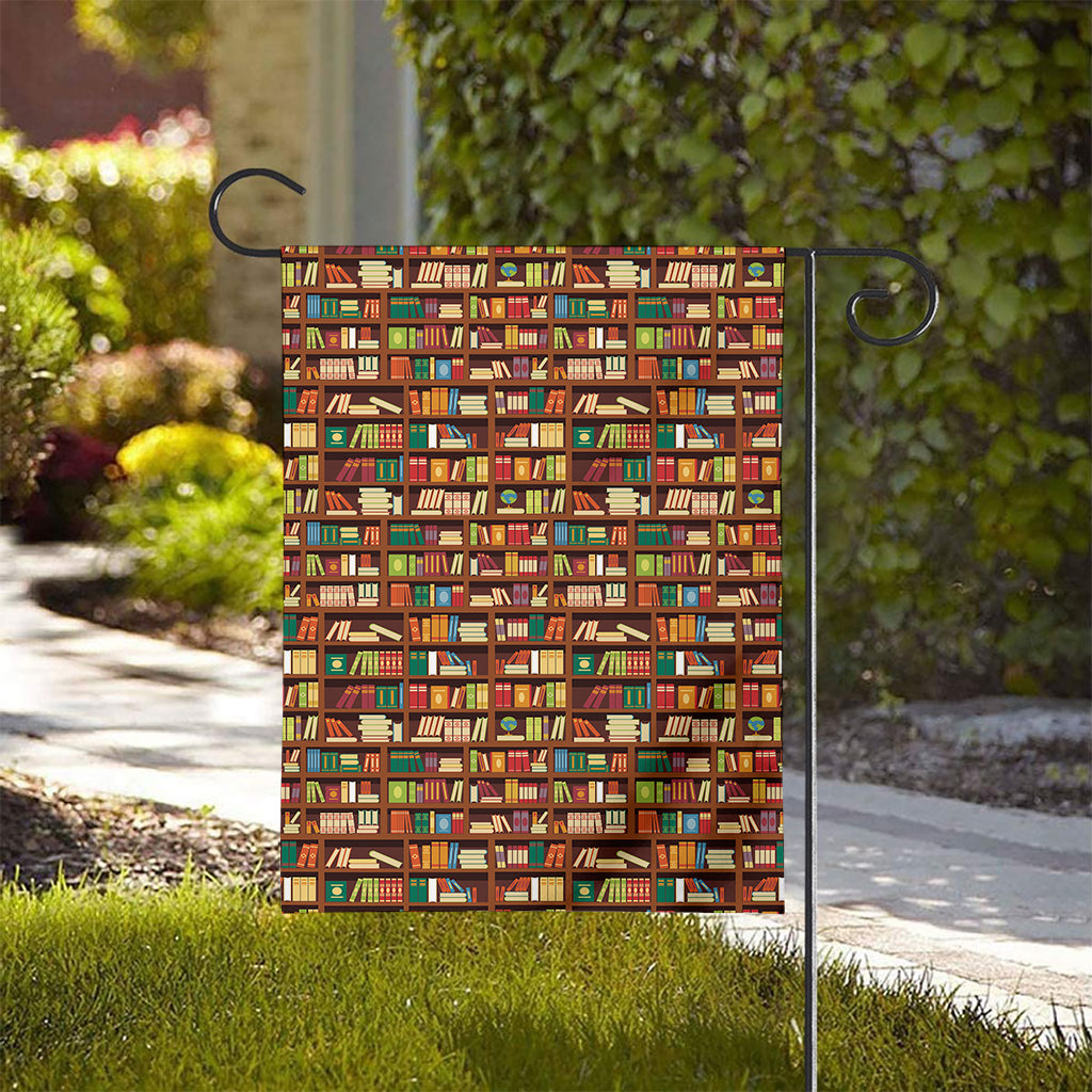 Reading Library Pattern Print House Flag