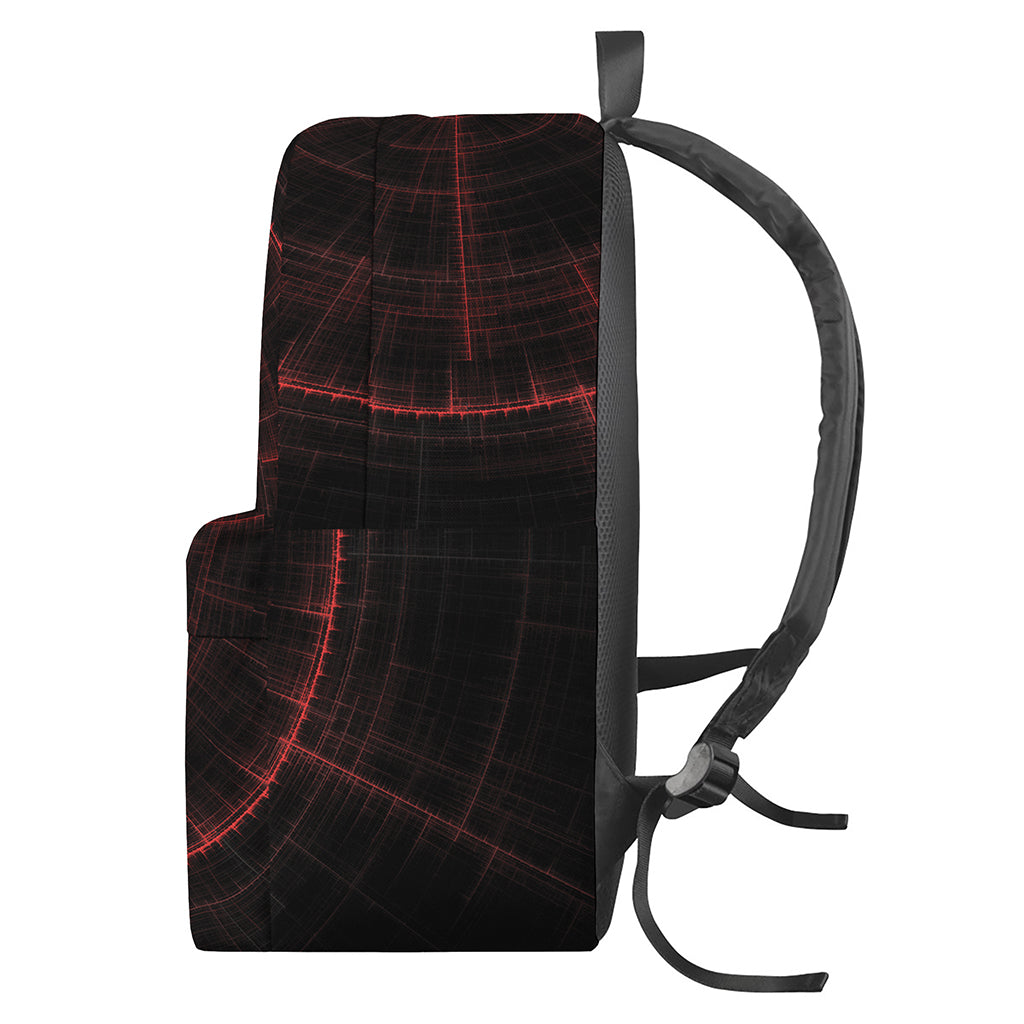 Red Gun Sight Print Backpack
