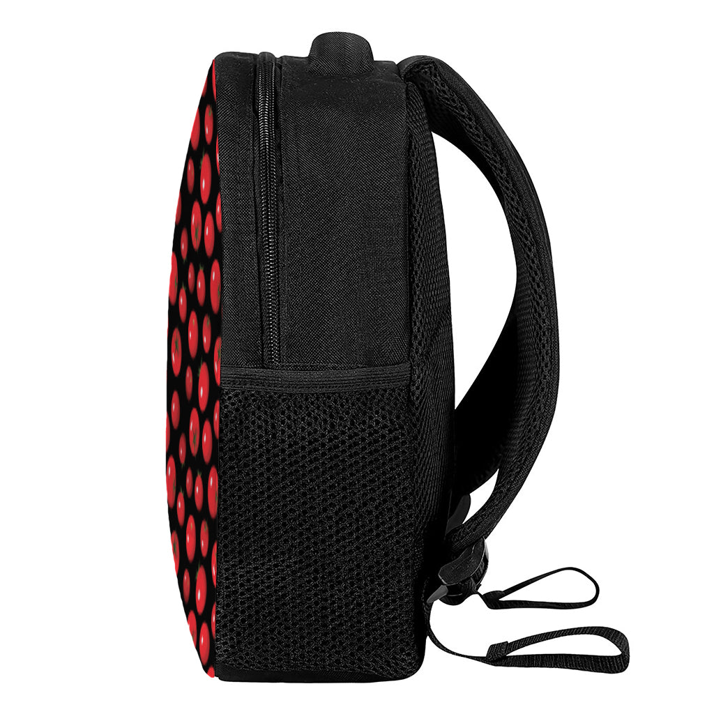 Red Tomato Pattern Print Casual Backpack
