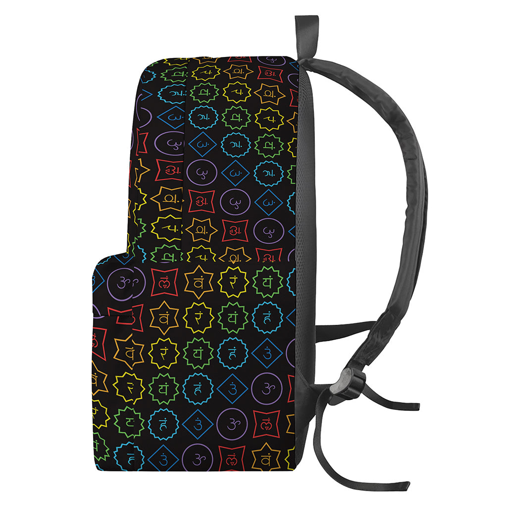 Reiki And The Seven Chakras Print Backpack