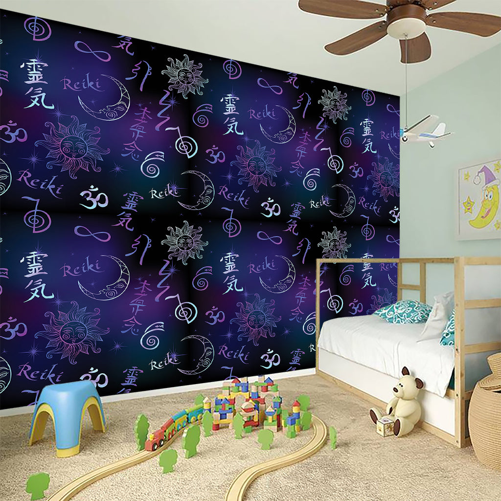 Reiki Energy Pattern Print Wall Sticker