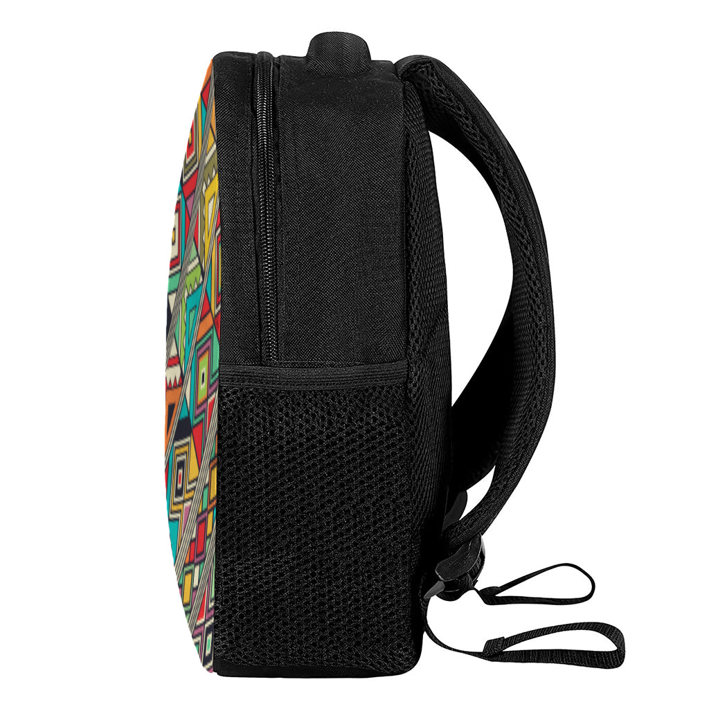 Retro African Ethnic Tribal Print Casual Backpack