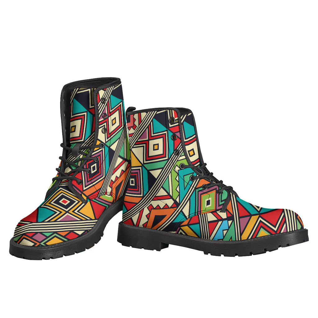Retro African Ethnic Tribal Print Backpack