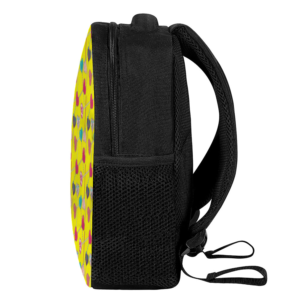 Retro Lollipop Print Casual Backpack