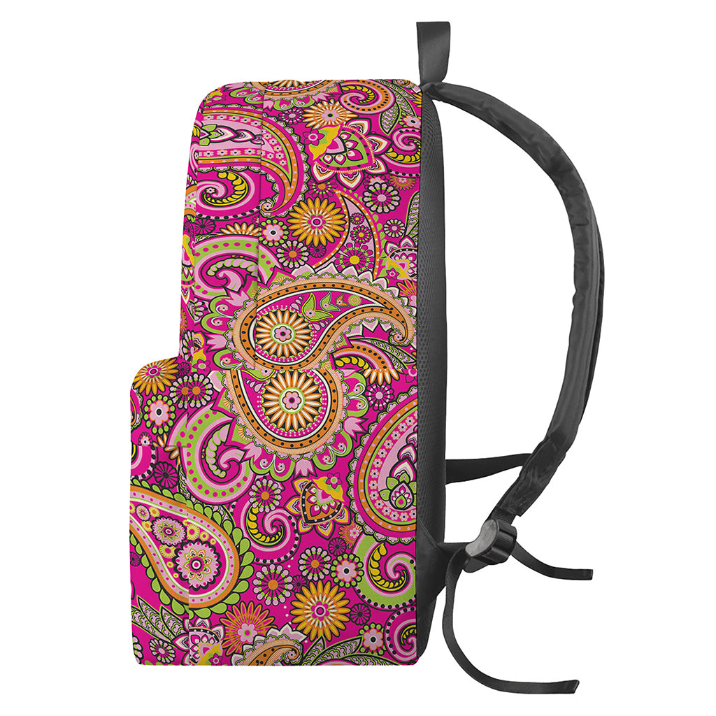 Retro Paisley Pattern Print Backpack