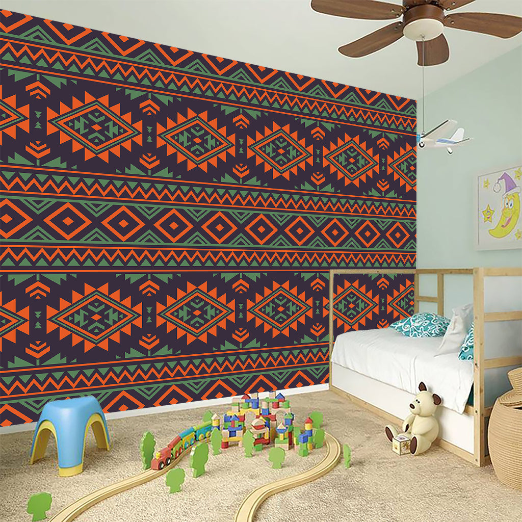 Retro Tribal Navajo Pattern Print Wall Sticker
