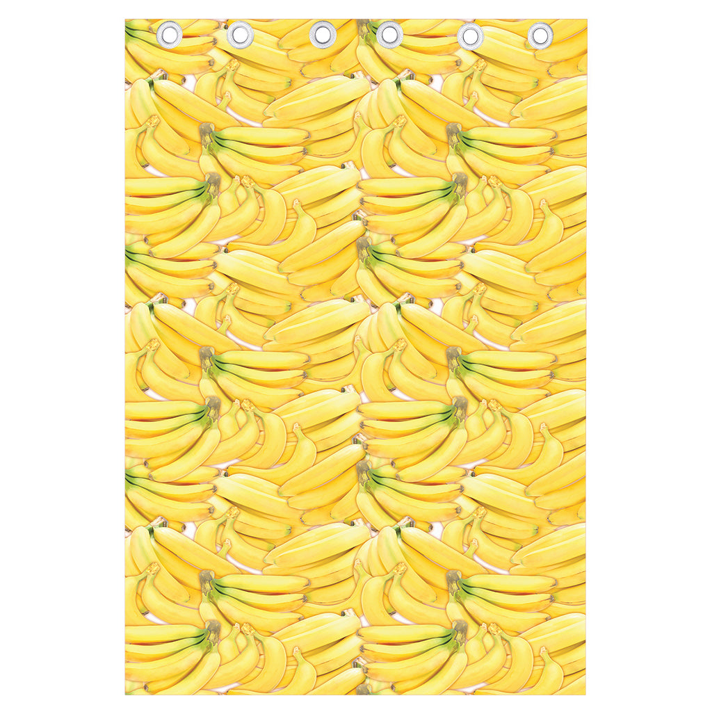 Ripe Banana Pattern Print Curtain