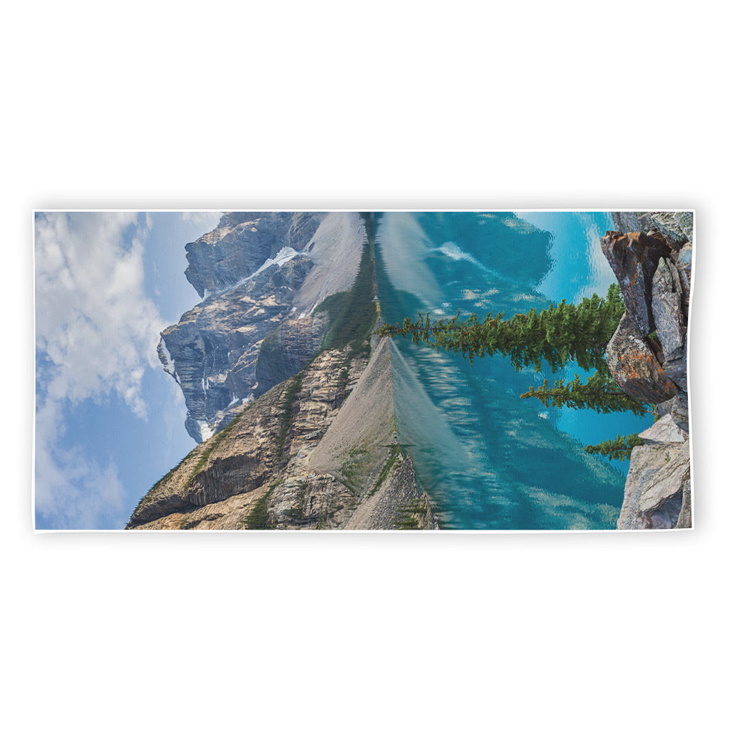 Rocky Mountain Print Beach Towel