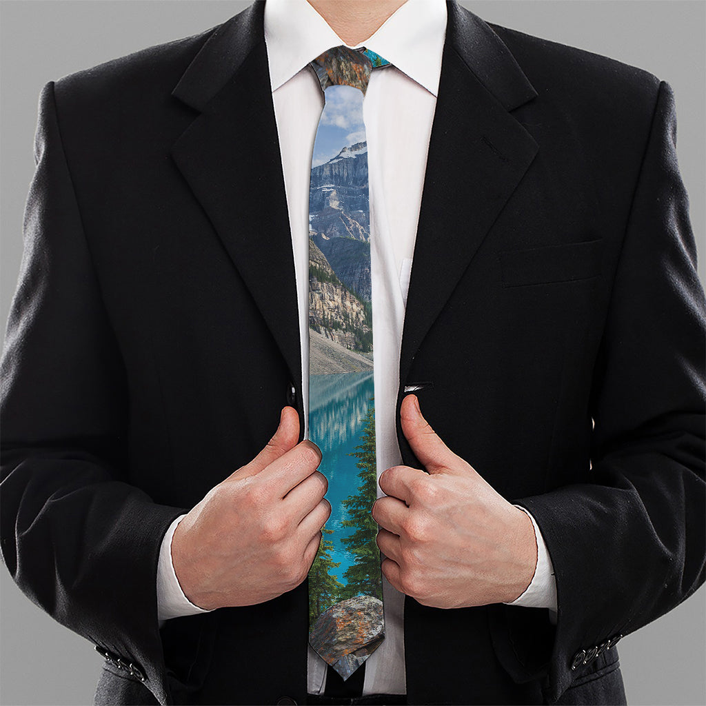 Rocky Mountain Print Necktie