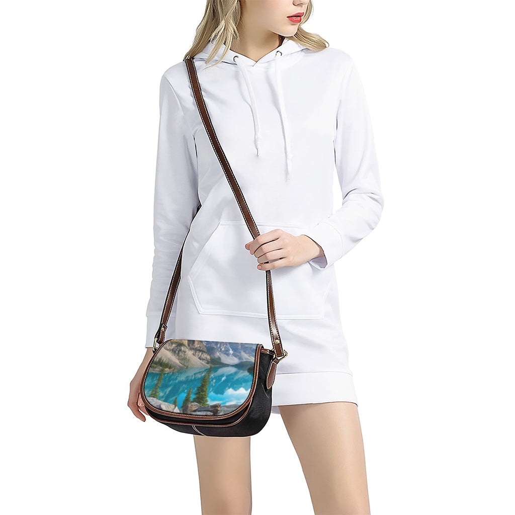 Rocky Mountain Print Saddle Bag