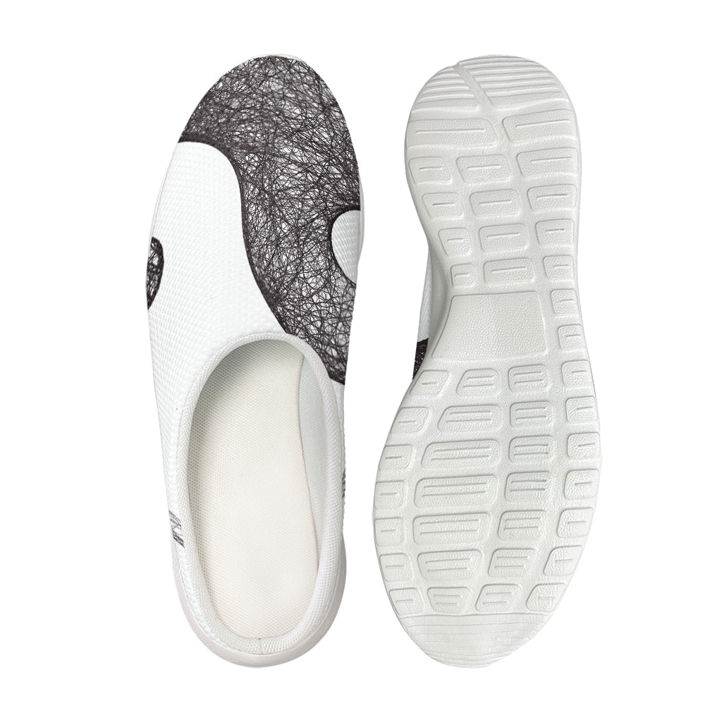 Roots Yin Yang Print Mesh Casual Shoes