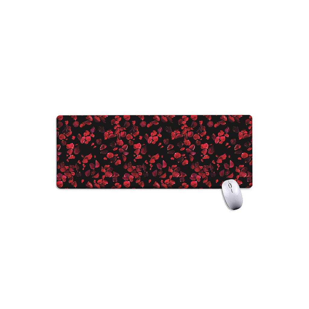 Rose Petals Pattern Print Extended Mouse Pad