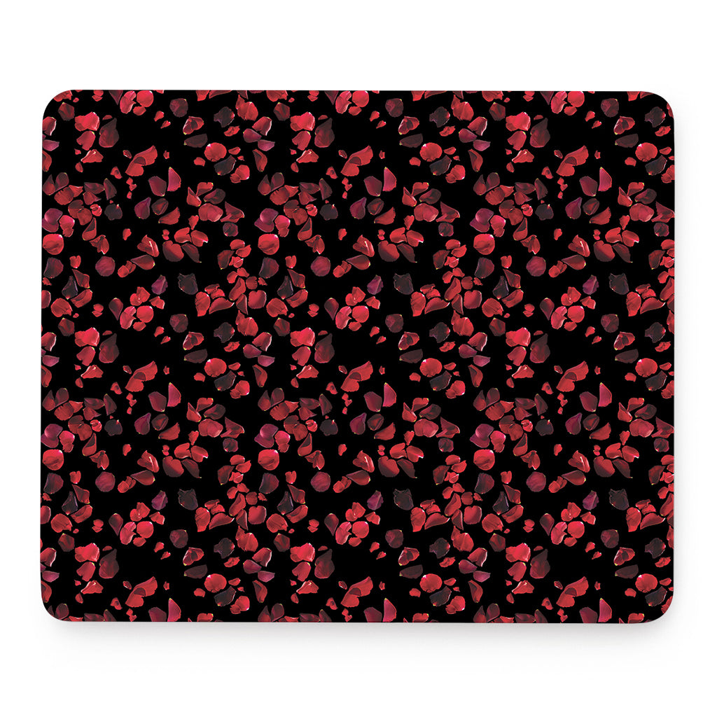 Rose Petals Pattern Print Mouse Pad